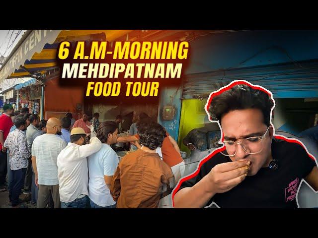 Morning 6 AM food tour - Mehdipatnam - Asif Nagar