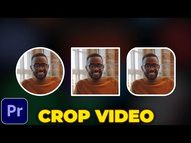 How to Crop Video in Premiere Pro | Circle Crop