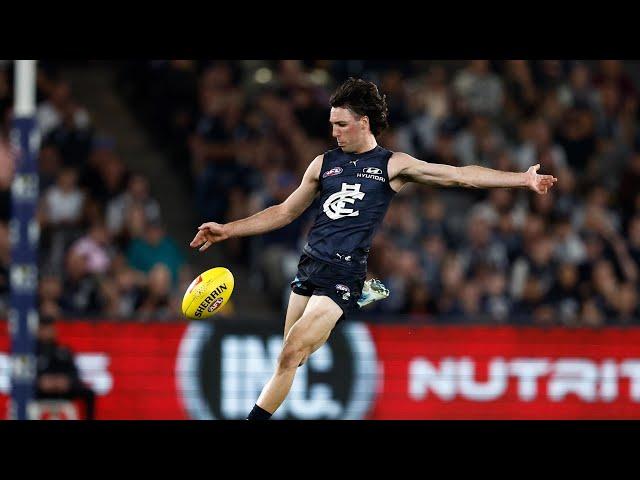 Ollie Hollands - AFL 2024 Round 24 Highlights - Carlton vs St Kilda