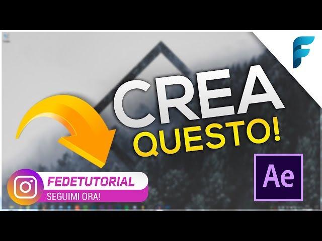 Il SEGRETO delle mie Grafiche?! - Crea il TUO Primo Template PROFESSIONALE con After Effects! [ITA]