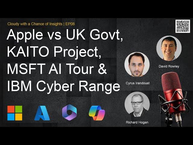 The Kaito Project, Microsoft AI Tour London, Apple vs UK Govt and IBM Cyber Range Experience | EP08