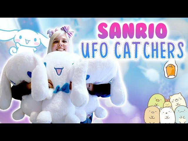 HUGE Sanrio UFO catcher wins at Taito Station arcade in Japan!