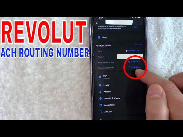  Revolut ACH Routing Number 