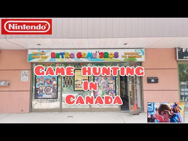 Game Hunting In Canada: Retro Game Bros