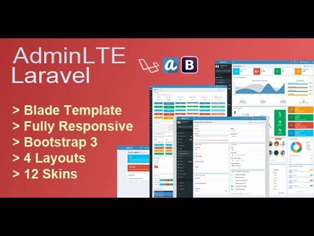 How to Install Framework Laravel 5.5 + Admin-LTE