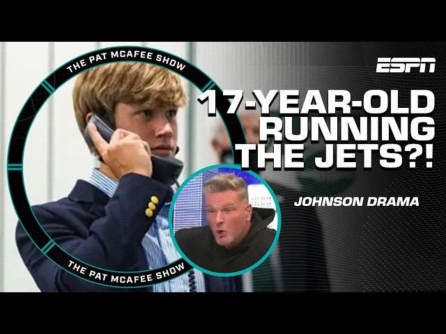 CRINGE-WORTHY & BRUTAL!  NY JETS DRAMA  Woody Johnson's SON MAKING CALLS? | The Pat McAfee Show