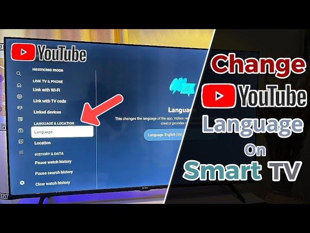 How to Change Language on YouTube on Smart TV