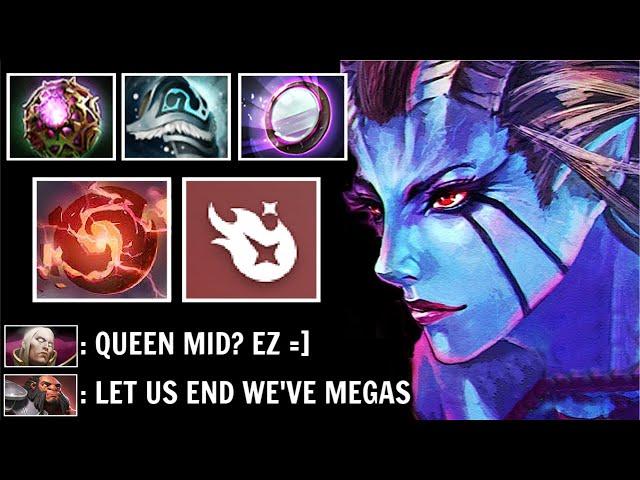 INSANE 86Min Throne Def Megacreeps Masochist Queen vs Invoker Mid Epic Late Game Comeback WTF Dota 2