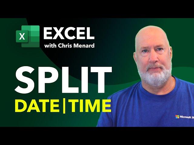 How to Split Date and Time in Excel with the INT Function