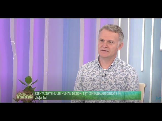 Dincolo de ceea ce stim - Ioan Nistor - Human Design - 12 Oct 2021| MetropolaTV