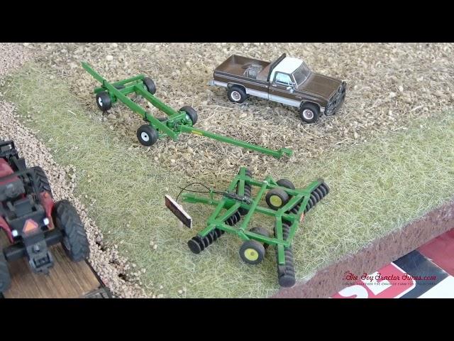 Luke's Farm Display at the 2024 Lafayette Farm Toy Show