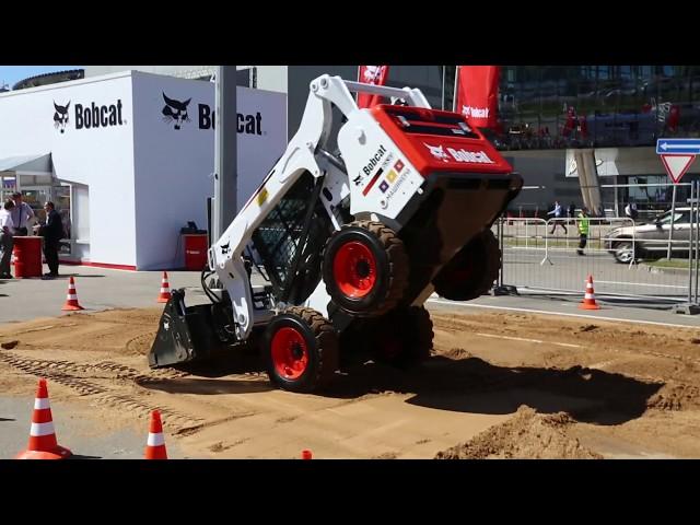 Мини погрузчик Bobcat на выставке CTT2019