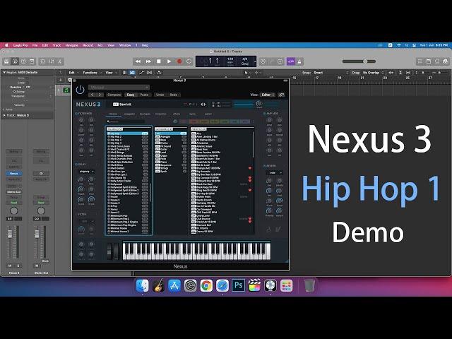 Nexus 3 - Hip Hop 1 - Demo ( All Sounds )