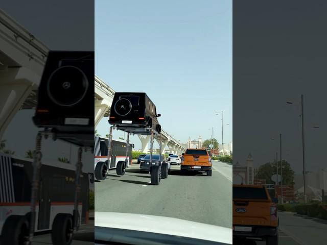 New way to skip traffic #shorts #vfx #cgi #dubai