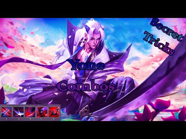 Yone Combos and (Special)Tricks and Tips | Guide to learn How to play Yone