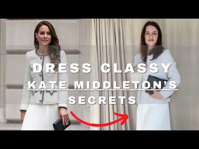 How to Dress like Kate Middleton | Princess of Wales Kate Middleton's Classic Wardrobe