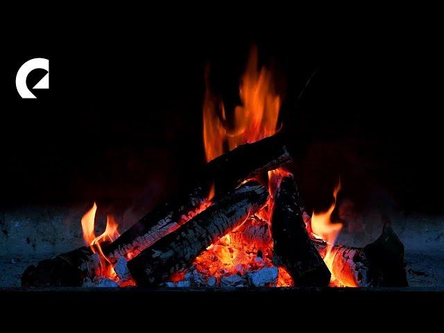 1 Hour of Relaxing Fire Sounds, Fireplace, Bonfire 