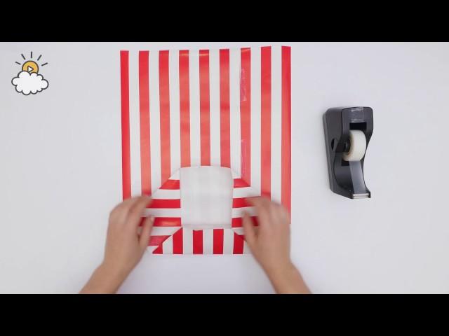 How To Turn Wrapping Paper Into A Gift Bag DIY