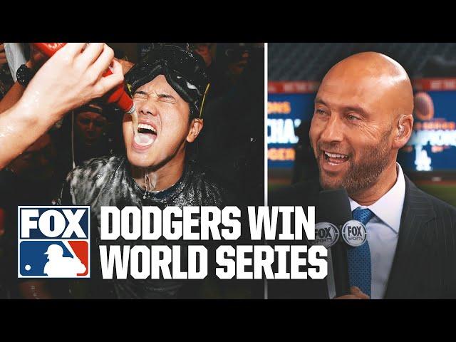 Dodgers DEFEAT Yankees to win 2024 WORLD SERIES: David Ortiz, Derek Jeter, Alex Rodriguez