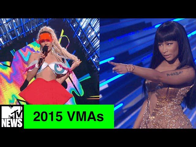 UNCENSORED: Miley Cyrus Reacts to Nicki Minaj Calling Her Out at the 2015 VMAs | MTV News