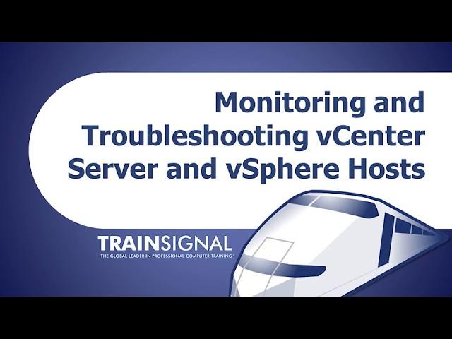 Monitoring & Troubleshooting vCenter  vSphere Hosts | VMWORLD 2018