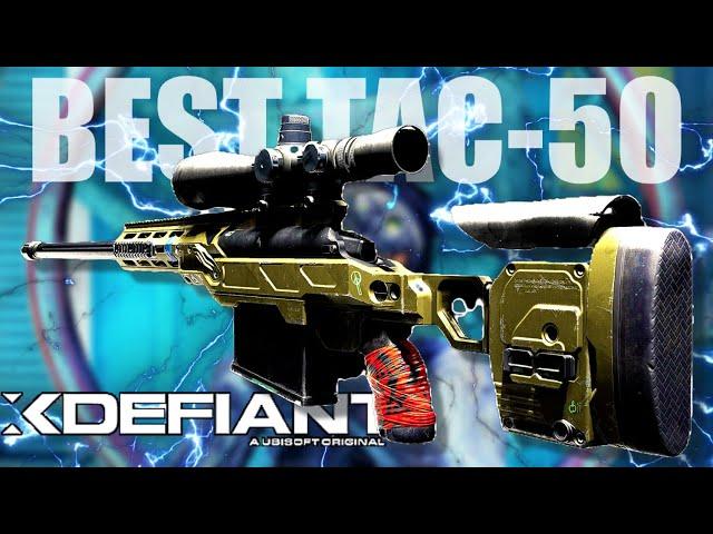 the BEST *TAC-50* SNIPER BUILD in XDEFIANT!