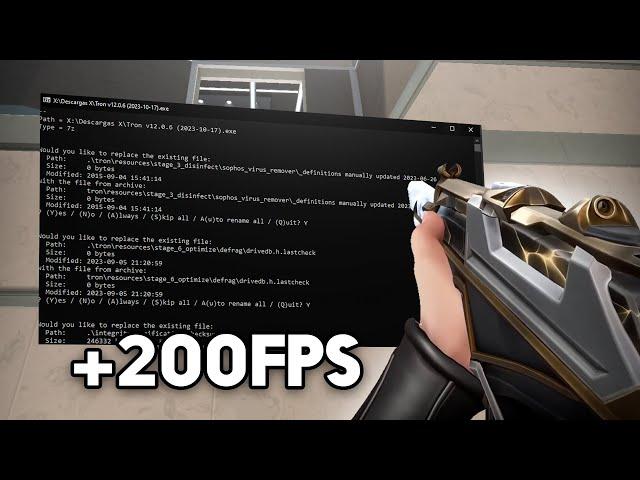 CÓMO AUMENTAR FPS al MÁXIMO en SHOOTERS *2024*