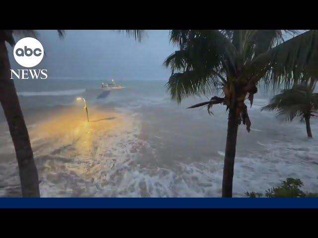 Hurricane Beryl makes landfall in Mexico