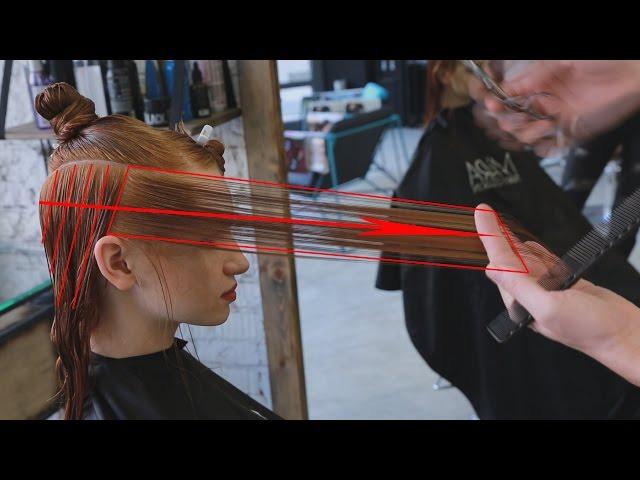 long layered haircut tutorial