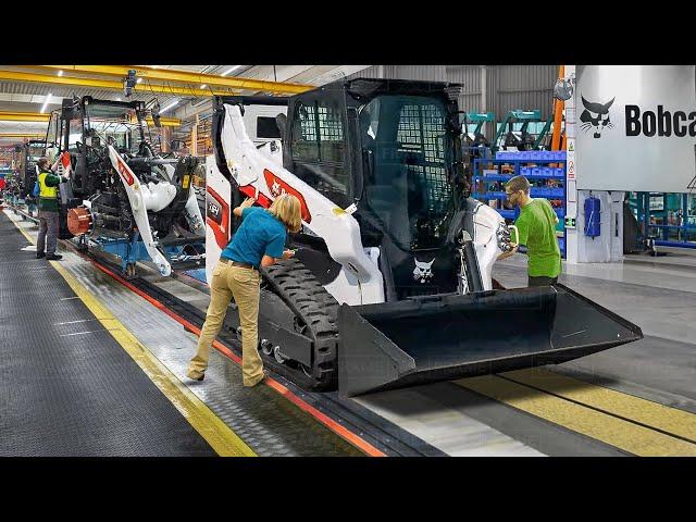 Inside Giant Factories Producing Legendary Bobcat Loaders - Production Line