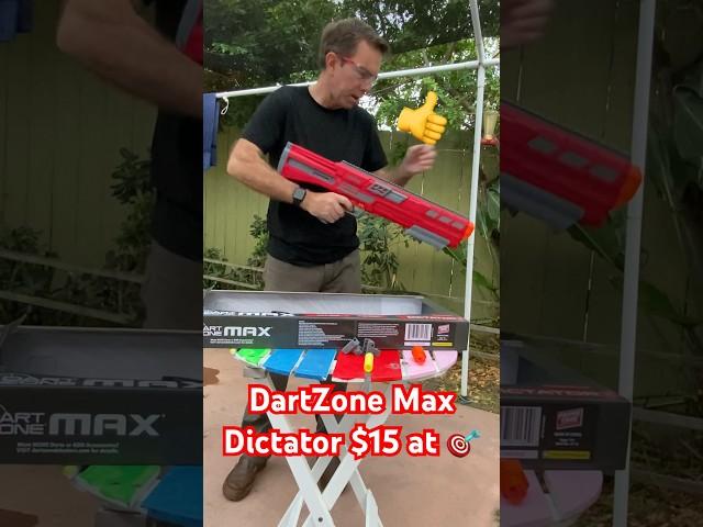 DartZone Max Dictator $15 Target clearance, unboxing and first impression ￼ #target #toys #blaster