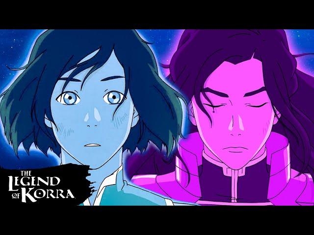 Korra and Kuvira In The Spirit World  | Full Scene | The Legend of Korra