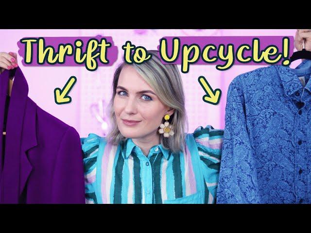 How to Thrift Fabrics To Upcycle Like Pro