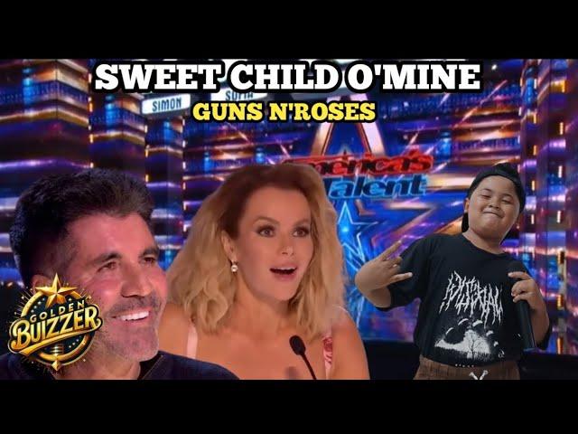 His energetic boy with a golden voice amazes all the judges on American Got Talent | AGT 2024