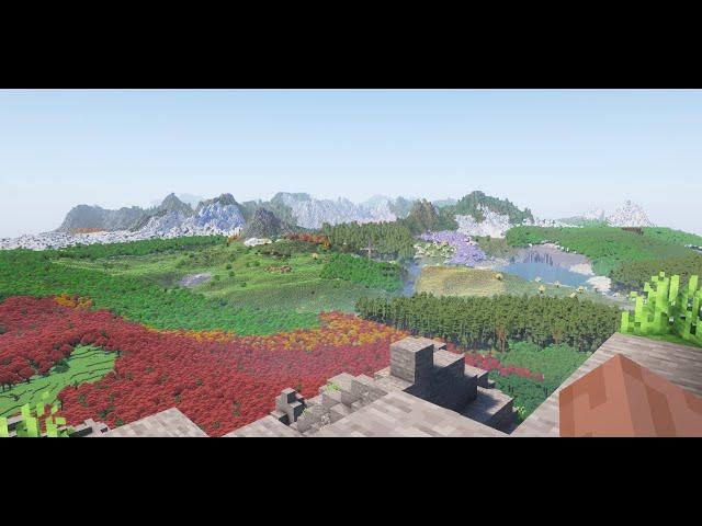 Distant Horizons Mod 1.20.1 Minecraft  #minecraft  #modded #distanthorizons #gaming