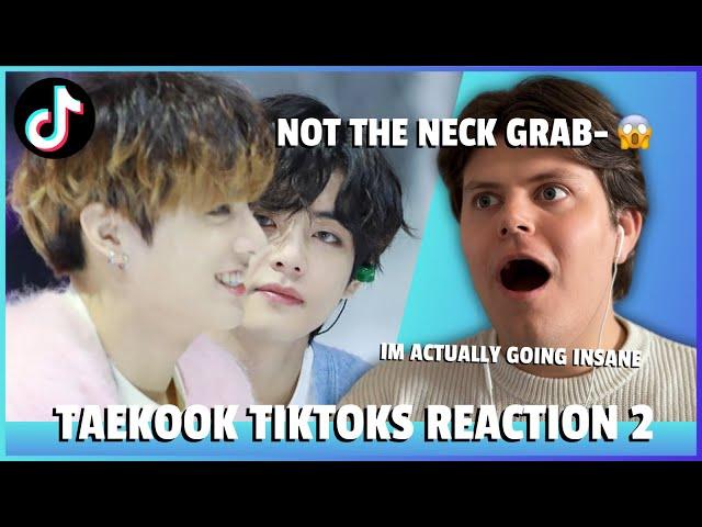 Gay Guy Reacts To JUICY TAEKOOK TIKTOKS! (DID I JUST SEE THAT?! Jungkook & Taehyung V BTS)