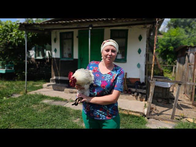 One Woman's Surprising Village Life in Ukraine! Watch How She Prepares Lunch!