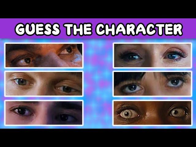 Can You Guess the Wednesday Character by the Eyes?