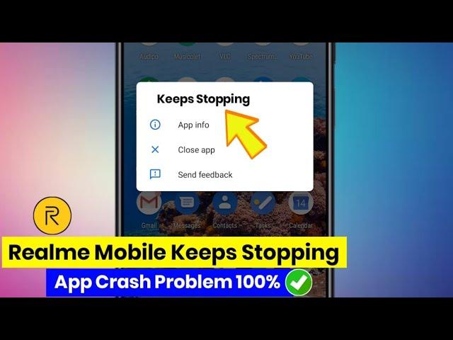 Realme - apps keeps stopping problem fix | realme app crash | realme apps auto back problem