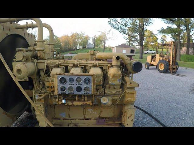 Caterpillar 3508 - 35 Liter V8 Diesel Engine with Air Starter