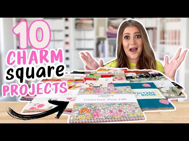 LOOK What I Made with 5” Charm Squares: 10 Mind-Blowing Quilt Projects!