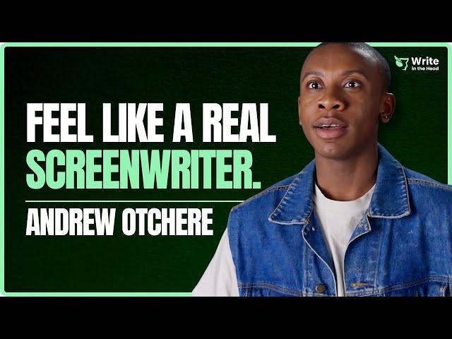 Screenwriting Tips with Andrew Otchere - Overcoming Imposter Syndrome