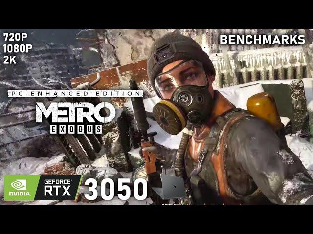 METRO EXODUS Enhanced Edition| RTX 3050 M 75W | 5600H | 1x8GB | Gameplay Multiple Settings