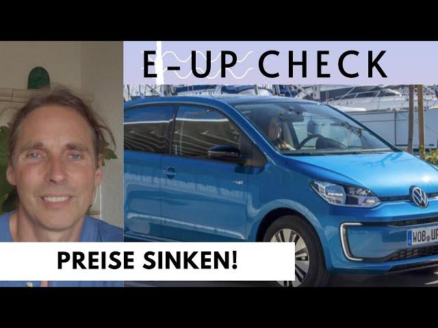 Gebrauchtwagenmarkt, sind die Preise gefallen? Preischeck VW E-Up.