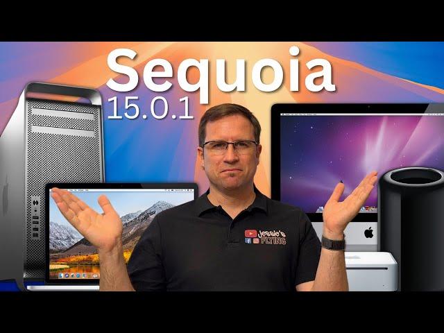 I tested Sequoia on ALL UNSUPPORTED MACs!