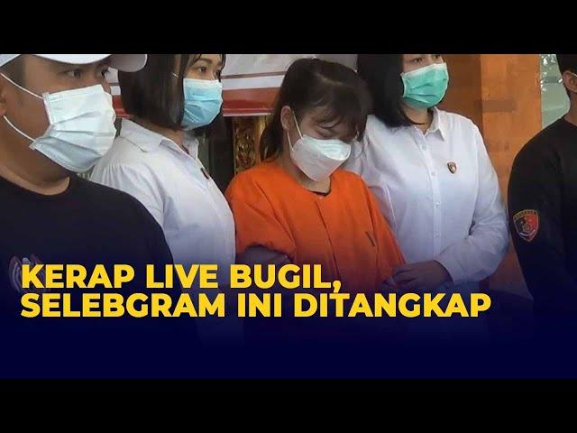Kerap Tampil Bugil Saat Live, RR Ditangkap Polisi