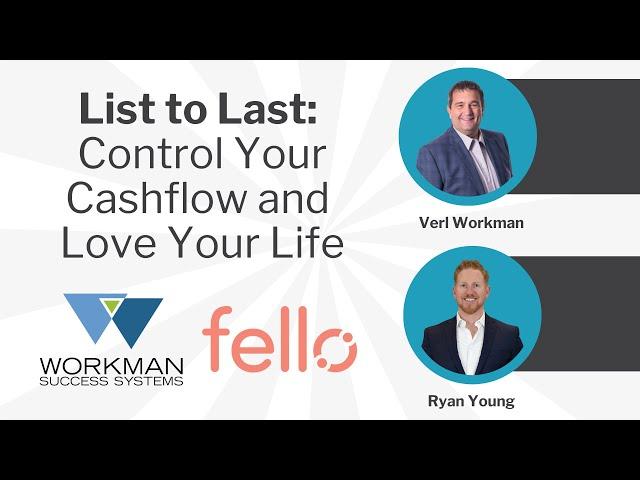 List to Last: Control Your Cashflow and Love Your Life (featuring Ryan Young of Fello)