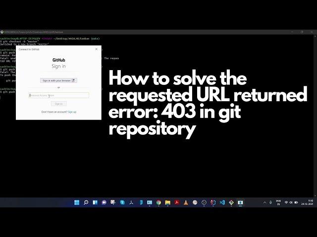 Fixing "Requested URL Returned Error: 403" in Git Repository: Problem Solved