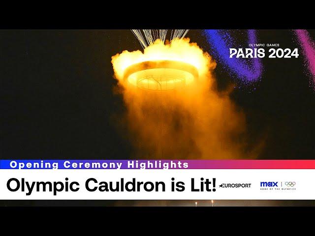 #Paris2024 Opening Ceremony: Olympic Cauldron is lit as Celine Dion returns to the stage