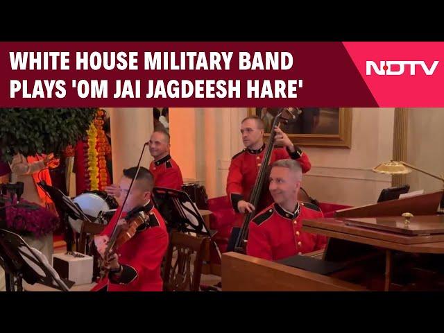 Diwali 2024 | On Diwali, White House Military Band Plays 'Om Jai Jagdeesh Hare'